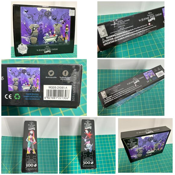 Lot of 3 Disney Nightmare B4 Christmas: Puzzle + Sleep Shirt XL 16-18 + Cookbook - Picture 3 of 16